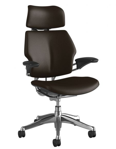 Крісло HUMANSCALE FREEDOM TL21A, шкіряне, ергономічне