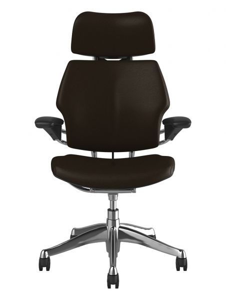 Крісло HUMANSCALE FREEDOM TL21A, шкіряне, ергономічне