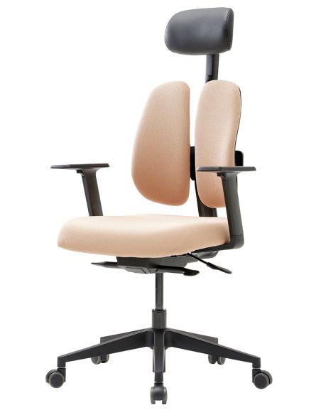 Ортопедичне крісло DUOREST GOLD D2500G-DAS BEIGE, бежеве