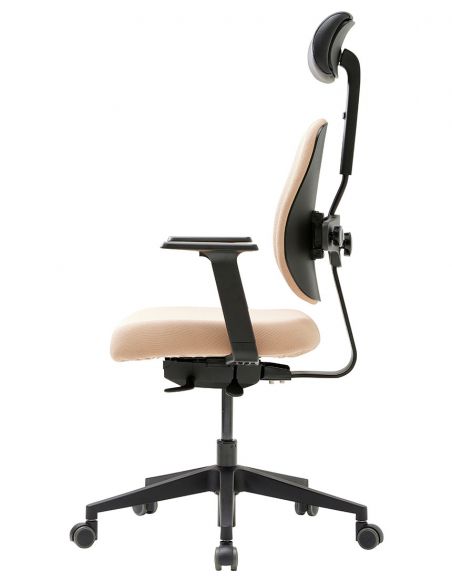 Ортопедичне крісло DUOREST GOLD D2500G-DAS BEIGE, бежеве