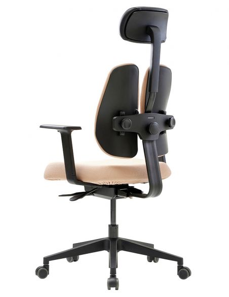 Ортопедичне крісло DUOREST GOLD D2500G-DAS BEIGE, бежеве