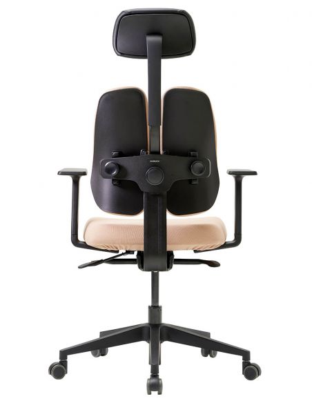 Ортопедичне крісло DUOREST GOLD D2500G-DAS BEIGE, бежеве