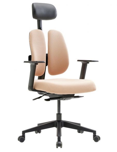 Ортопедичне крісло DUOREST GOLD D2500G-DAS BEIGE, бежеве