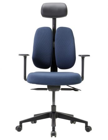 Ортопедичне крісло DUOREST GOLD D2500G-DAS DEEP BLUE, синє 2