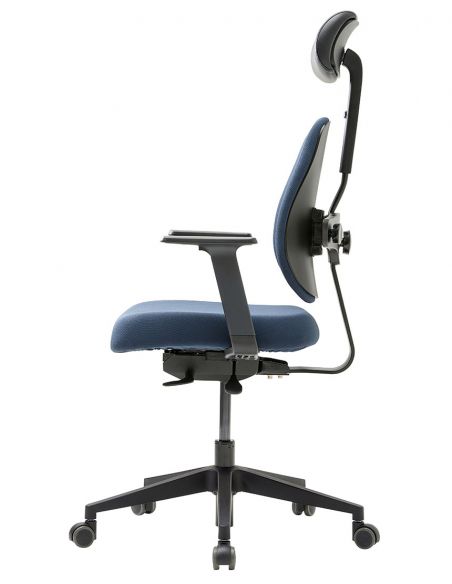 Ортопедичне крісло DUOREST GOLD D2500G-DAS DEEP BLUE, синє