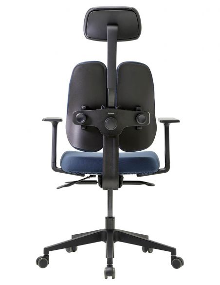 Ортопедичне крісло DUOREST GOLD D2500G-DAS DEEP BLUE, синє