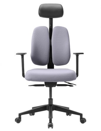 Ортопедичне крісло DUOREST GOLD D2500G-DAS GREY, сіре 2