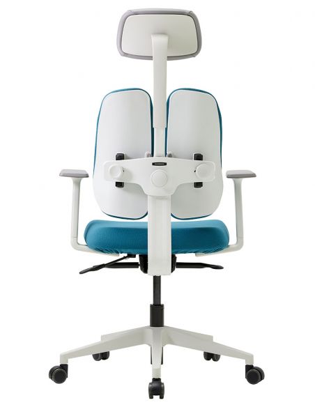 Ортопедичне крісло DUOREST GOLD D2500G-DASW BLUE-GREEN, бірюзове