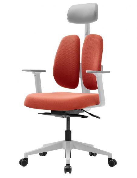 Ортопедичне крісло DUOREST GOLD D2500G-DASW RED, червоне