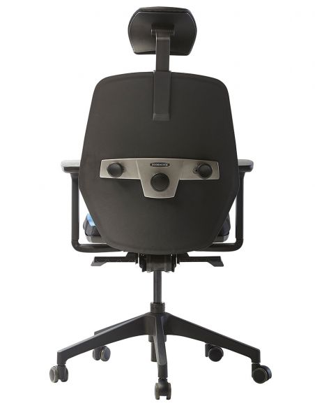Ортопедичне крісло DUOREST ALPHA HDBA-S BLUE, синє