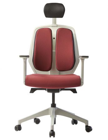 Ортопедичне крісло DUOREST ALPHA HDBA-SW RED, червоне 2