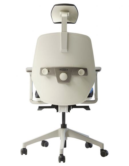 Ортопедичне крісло DUOREST ALPHA HDBA-SW BLUE, синє