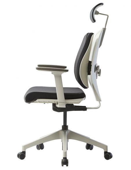 Ортопедчне крісло DUOREST ALPHA HDBA-SW BLACK, чорне