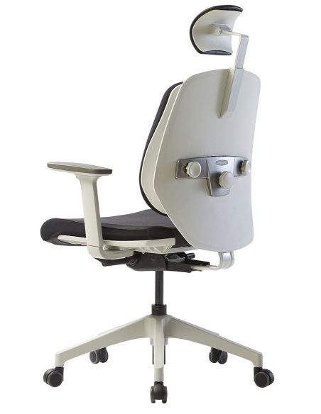 Ортопедчне крісло DUOREST ALPHA HDBA-SW BLACK, чорне