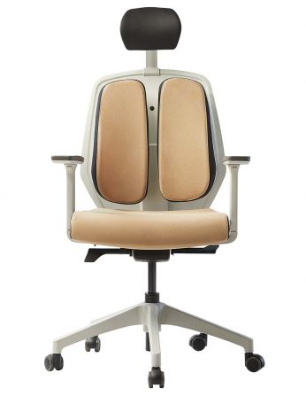 Ортопедичне крісло DUOREST ALPHA HDBA-SW BEIGE, бежеве 2