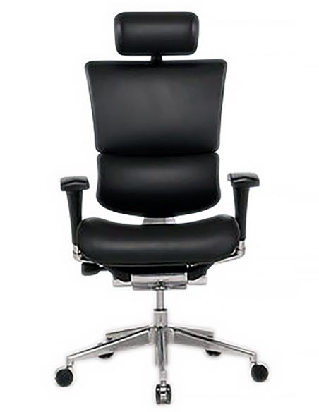 Крісло EXPERT Sail Leather (SAL01-G) для керівника, ергономічне, колір чорний