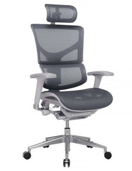 Крісло Expert Sail (SL-01G) для керівника, ергономічне, колір сірий