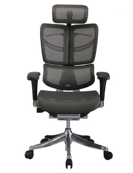 Крісло Expert Fly (FL-01) для керівника, ортопедичне, колір чорний