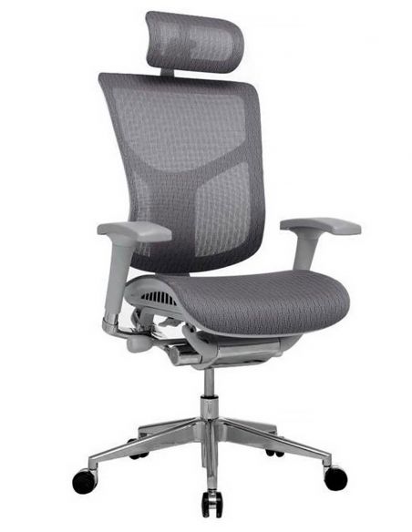 Крісло Expert Star (ST-01G) для керівника, ергономічне, колір сірий