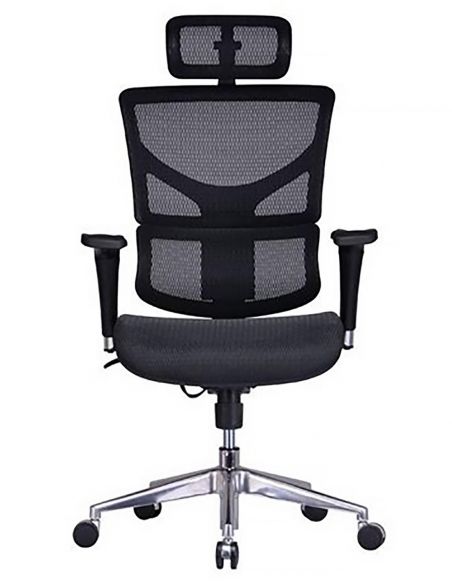 Крісло EXPERT Sail NEW для керівника, ергономічне, колір чорний