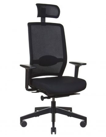 КРІСЛО PROFIM VERIS NET (111SFL BLACK P51PU), ЕРГОНОМІЧНЕ