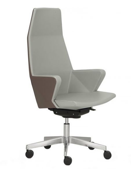 Крісло QUINTI SEDUTE HYWAY SOFT для керівника, шкіряне
