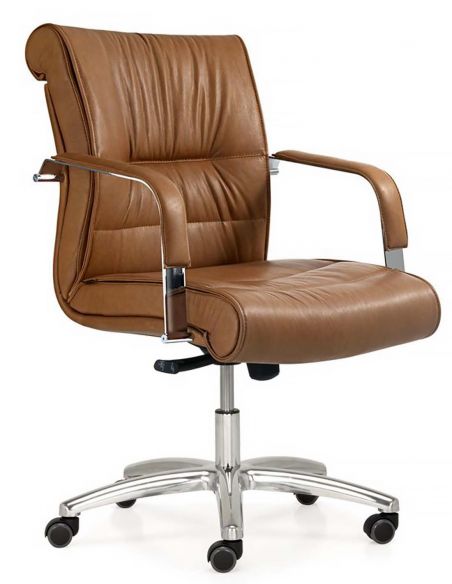 Крісло QUINTI SEDUTE APOLLO для керівника, шкіряне