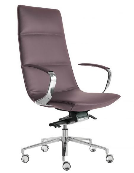 Крісло QUINTI SEDUTE AMELIE COMFORT для керівника, шкіряне
