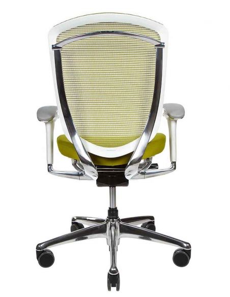 Крісло OKAMURA CONTESSA SECONDA, з тканинним сидінням, білий корпус