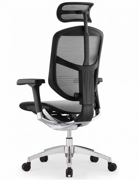 Крісло ергономічне ENJOY ELITE 2 (EJE2-AB-HAM-5D-L, СІТКА T-168-B2 NATURAL)