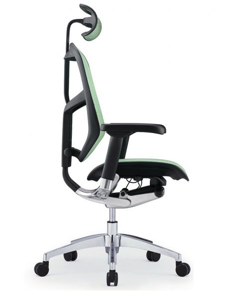 Крісло ергономічне ENJOY ELITE 2 (EJE2-AB-HAM-5D-L, СІТКА T-168-B6 GREEN)