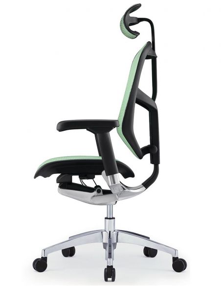 Крісло ергономічне ENJOY ELITE 2 (EJE2-AB-HAM-5D-L, СІТКА T-168-B6 GREEN)