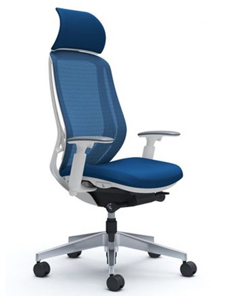 Крісло SYLPHY EXTRA HIGH FABRIC WHITE для керівника