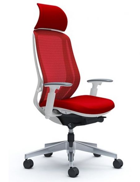 Крісло SYLPHY EXTRA HIGH FABRIC WHITE для керівника