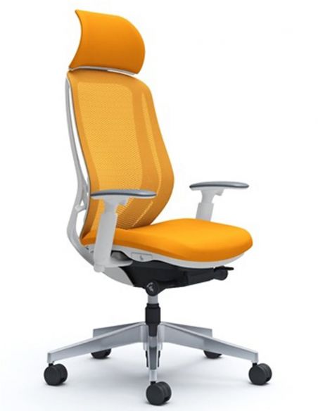 Крісло SYLPHY EXTRA HIGH FABRIC WHITE для керівника