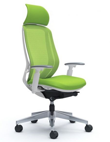 Крісло SYLPHY EXTRA HIGH FABRIC WHITE для керівника