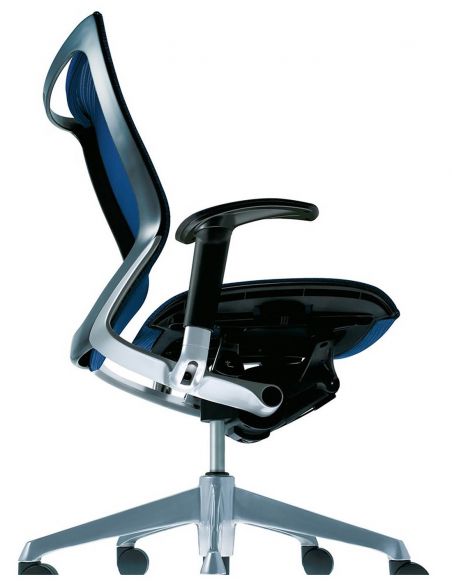 Крісло Okamura CP ергономічне, з підголовником та підлокітниками
