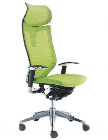 Крісло Okamura CP ергономічне, з підголовником та підлокітниками 2