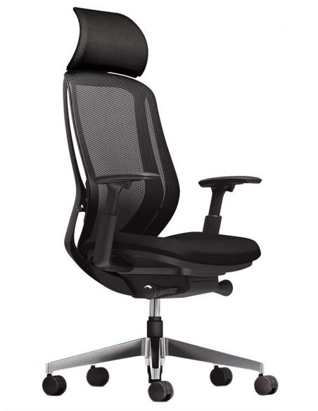 Крісло Okamura SYLPHY EXTRA HIGH BLACK для керівника