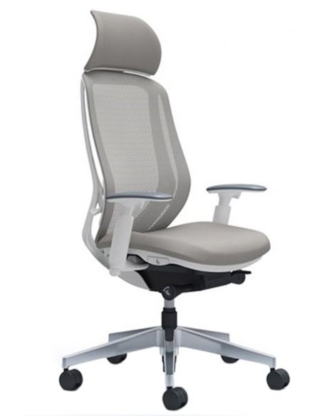 Крісло SYLPHY EXTRA HIGH FABRIC WHITE для керівника