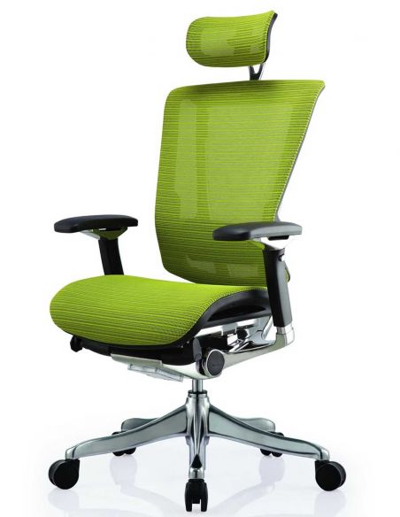 Крісло NEFIL LUXURY Mesh ергономічне, зелене
