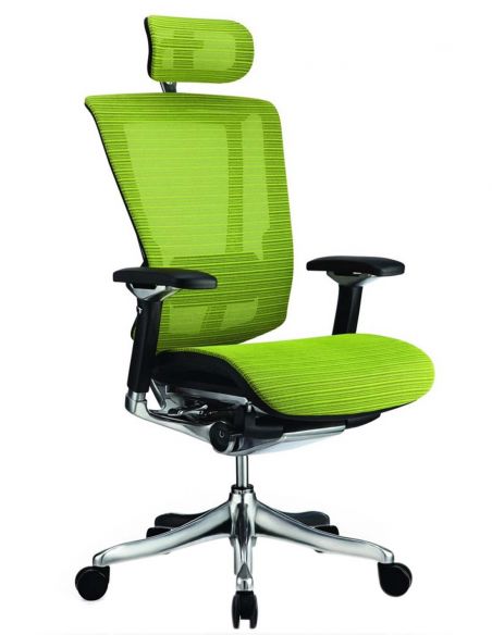 Крісло NEFIL LUXURY Mesh ергономічне, зелене