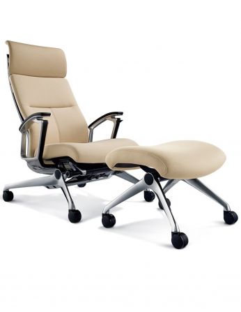Крісло Okamura Luxos для VIP зон тканина-велюр