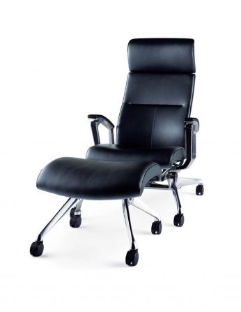 Крісло Окамура Luxos для VIP-зон шкіряне