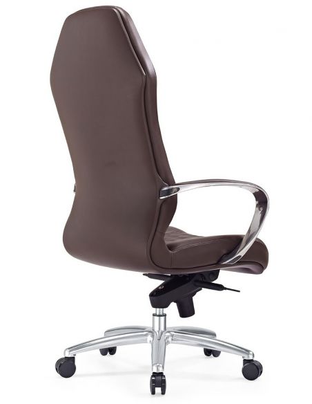 Крісло керівника шкіряне F103 BRL, КОРИЧНЕВЕ