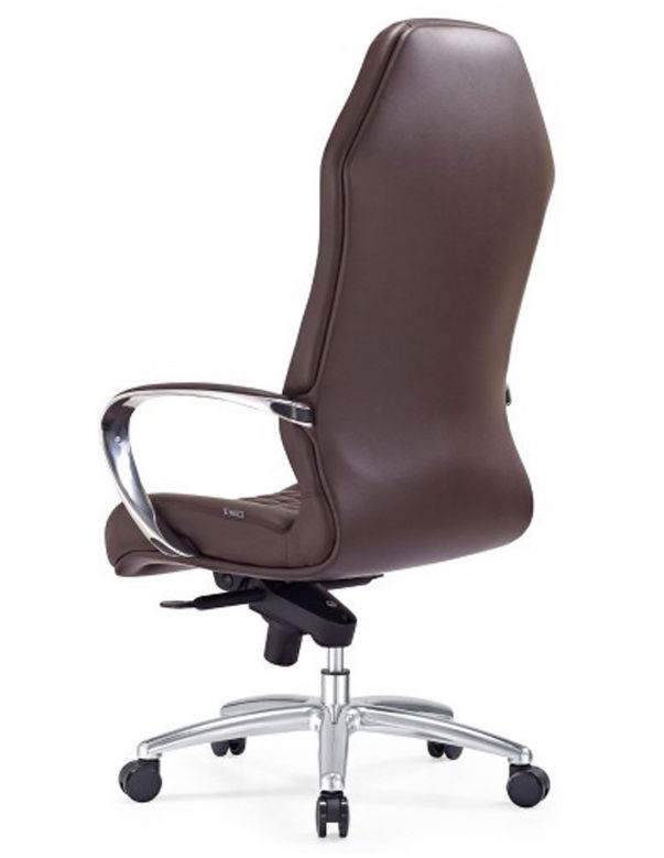 Крісло керівника шкіряне F103 BRL, КОРИЧНЕВЕ
