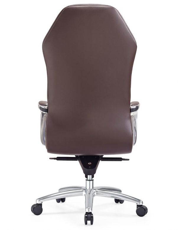 Крісло керівника шкіряне F103 BRL, КОРИЧНЕВЕ