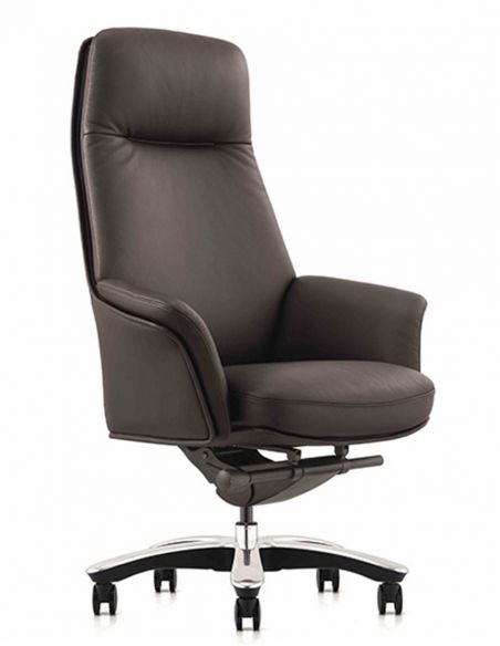 Крісло керівника шкіряне A2018, М'ЯКЕ