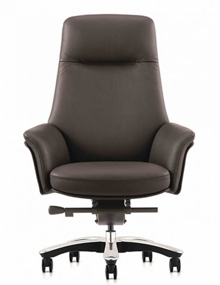 Крісло керівника шкіряне A2018, М'ЯКЕ