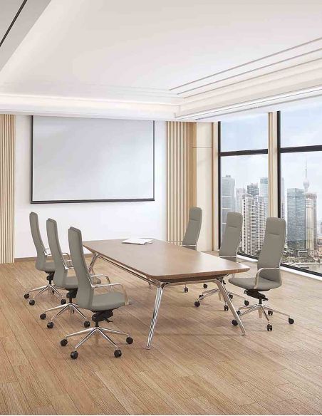 Крісло керівника шкіряне FK004-A13, В СТИЛІ МІНІМАЛІЗМ